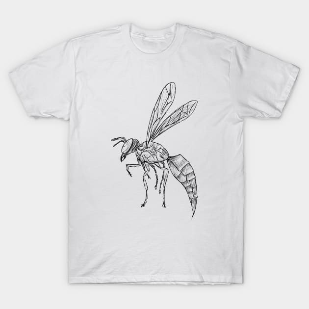 Wasp T-Shirt by Alberto Garcia